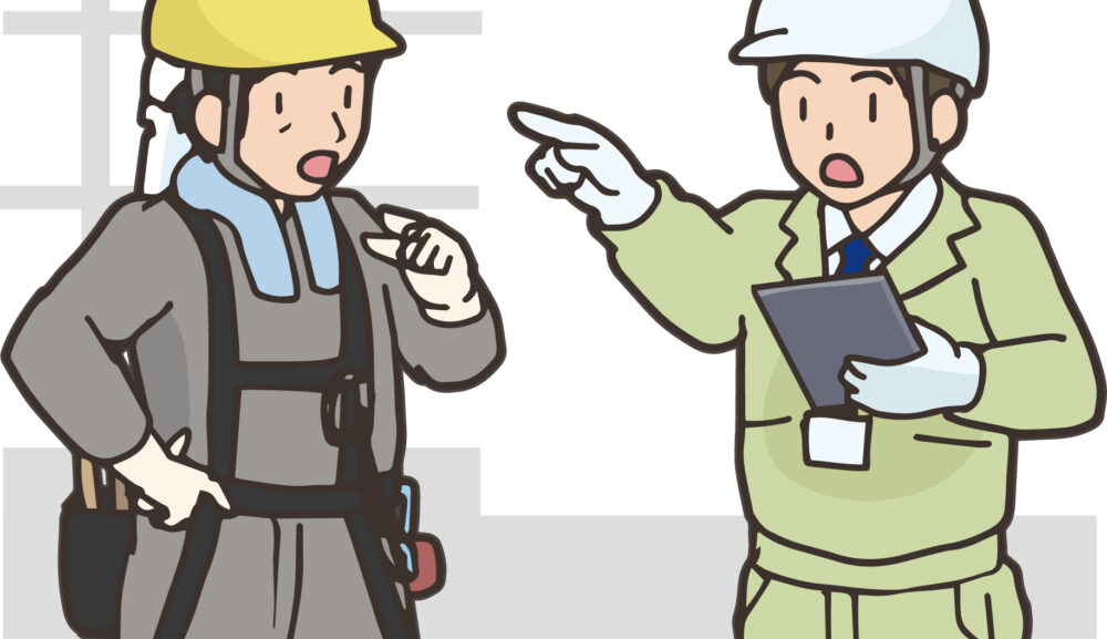 安全顧問契約している企業にて、安全書類確認・安全パトロールをしてきました。