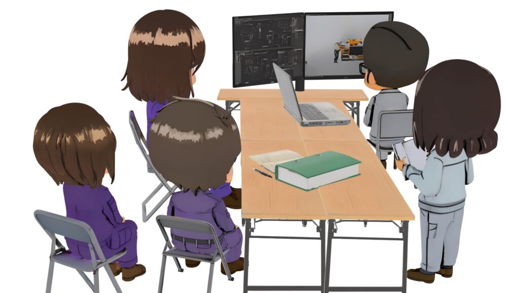 工作物石綿事前調査者の講師の依頼を請けて２日目の講習をZOOMにて講習して来ました。